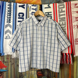 Vintage Cropped Button Shirt (S)