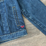 VINTAGE QUIKSILVER ROXY DENIM JACKET (S)