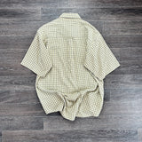 VINTAGE AERTEX BUTTON SHIRT (L)