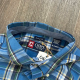 Chaps Checkered Button Shirt (XL)