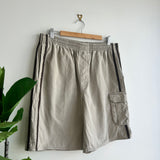 Chisel Cream Cargo Shorts (34)