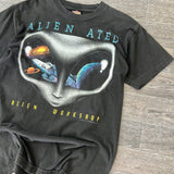 RARE VINTAGE 90s ALIEN ATED TEE (L)