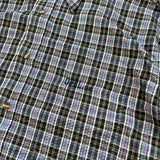 VINTAGE CHECKERED BUTTON SHIRT (BOXY M/L)