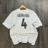 Vintage 2007 England Gerrard #4 Football (XXXL)