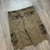 Y2K Camo Cargo Shorts (38")