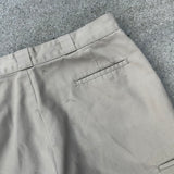 Dickies Cream Boxy Loose Shorts (38")