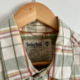 Timberland Boxy Checkered Button Shirt (L)