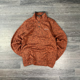 VINTAGE QUARTER BUTTON FLEECE (M)