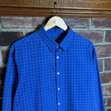 Bracks Cropped Checkered Button Shirt (M/L)