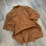 Vintage Independent Brown Button Shirt (XL)