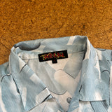Y2K GRAPHIC BUTTON SHIRT (XL)