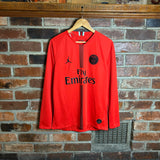 Authentic 2018/19 PSG x Air Jordan Football Jersey (M)