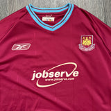 VINTAGE 2003/04 WEST HAM FOOTBALL (XXL/XXXL)