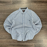 LINE7 CHECKERED BUTTON SHIRT (XXL)
