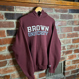 Vintage Champion Brown University Hoodie (M/L)