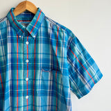 Vintage Mambo Checkered Button Shirt (M)