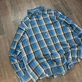 Chaps Checkered Button Shirt (XL)