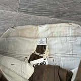 Y2K BROWN CARGO SHORTS (30")