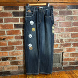 Y2K X8 Denim Coin Pants (29")