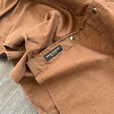 Vintage Independent Brown Button Shirt (XL)