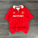 1992/94 MANCHESTER UNITED UMBRO FOOTBALL (L)