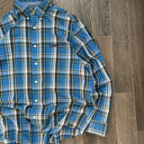 Chaps Checkered Button Shirt (XL)