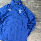 VINTAGE RANGERS UMRBO FOOTBALL JACKET (M)