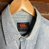 Vintage 90s CCC Long Sleeve Button Shirt (XL)