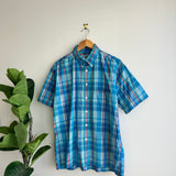 Vintage Mambo Checkered Button Shirt (M)