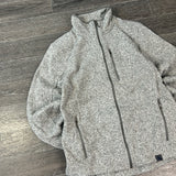LL BEAN ZIP UP FLEECE (S)