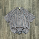 VINTAGE AERTEX QUARTER BUTTON (L)