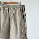 Chisel Cream Cargo Shorts (34)