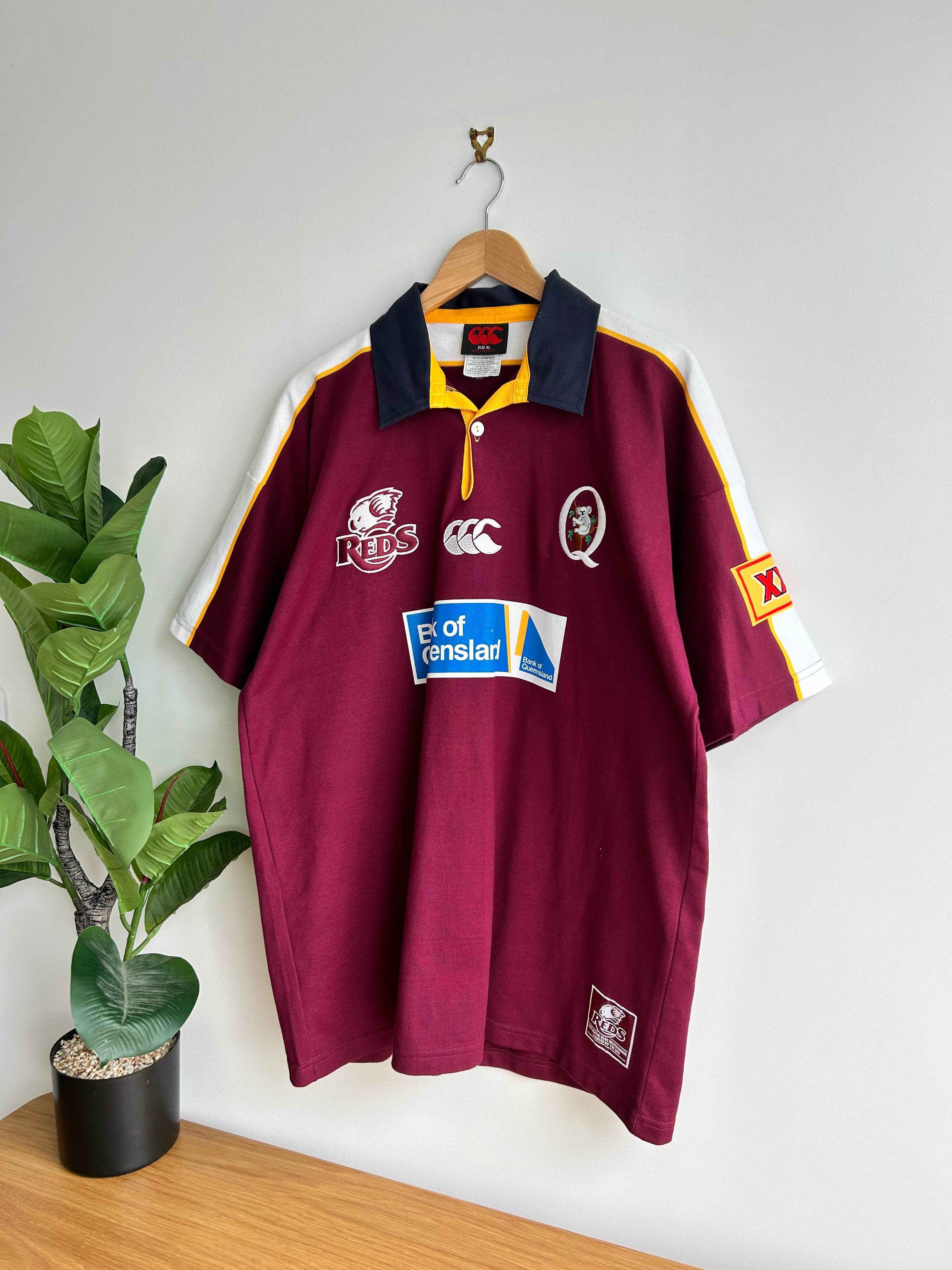 Ccc Rugby Vintage 2000s Queensland Reds CCC Rugby Jersey (XL) – Chemofinds