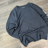 CARHARTT NAVY LS TOP (M)