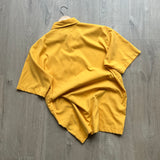 Vintage Y2K OMM Yellow Button Shirt (L/XL)