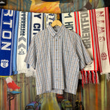 Vintage Cropped Button Shirt (S)