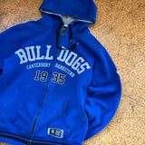 NRL BULLDOGS RUGBY ZIP UP (S)