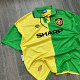 VINTAGE 1992 MANCHESTER 3RD KIT (XXL)