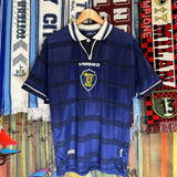 Vintage 90s Scotland Umbro Football (S/M)