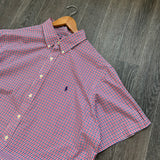 Ralph Lauren Checkered Button Shirt (XXL)